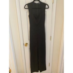 Lulus Black Wide Leg Jumpsuit - Small